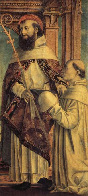 St.Bernard and a Cistercian Monk, Bernardo Zenale